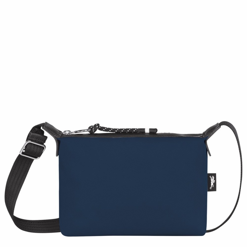 Navy Longchamp Le Pliage Energy Pouch Women's Shoulder Bags